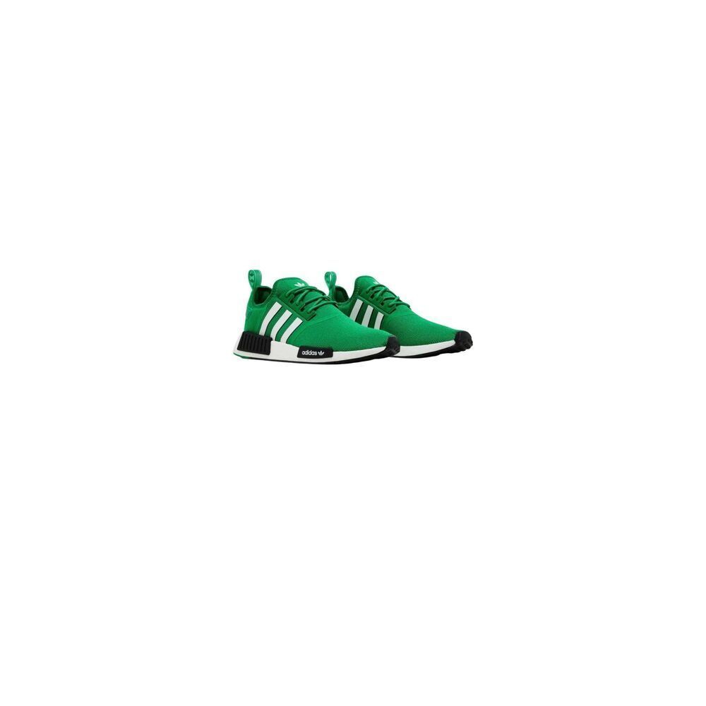NWT Adidas NMD_R1 'Green White Black' Boost Running Sneakers Men's 12US